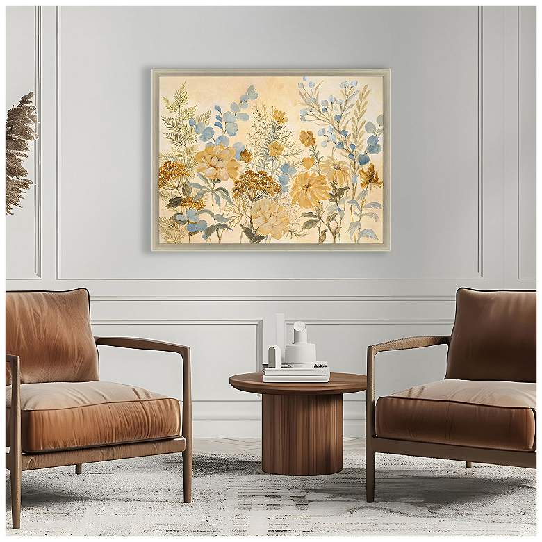 Image 5 Garden Moment 51"W x 39"H Framed Art more views