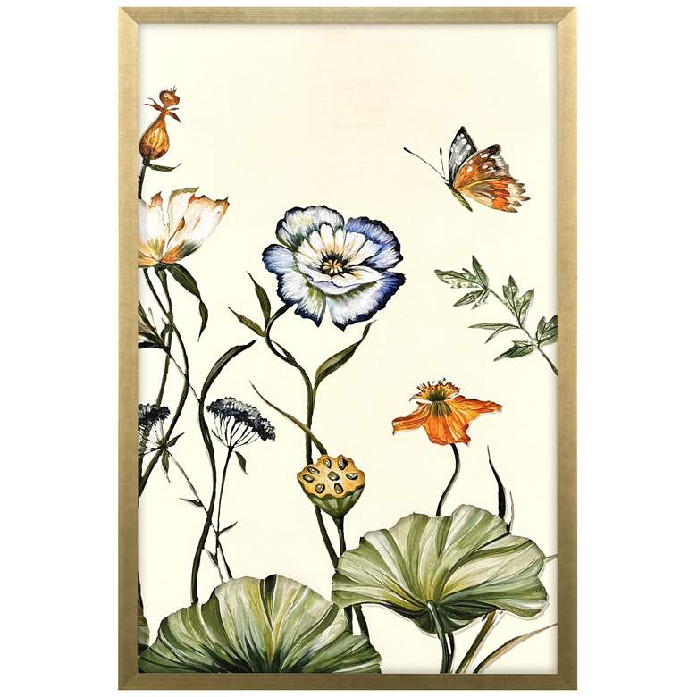 Image 1 Garden of Eden II 33"W x 51"H Framed Art