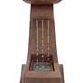 Thumbnail4 of Garden Pagoda 31" High Rust LED Lighted Outdoor Fountain more views