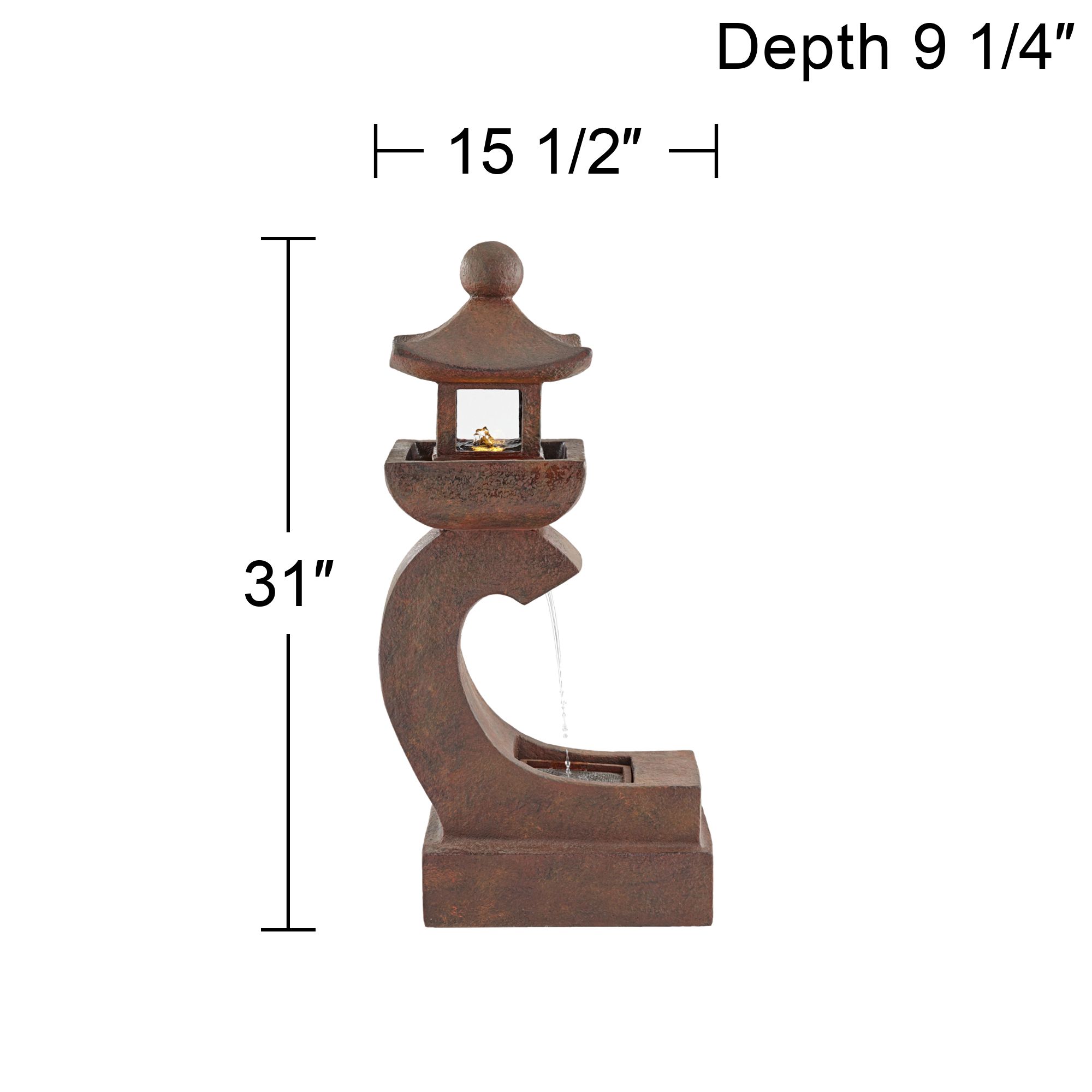 Garden Pagoda Fountain