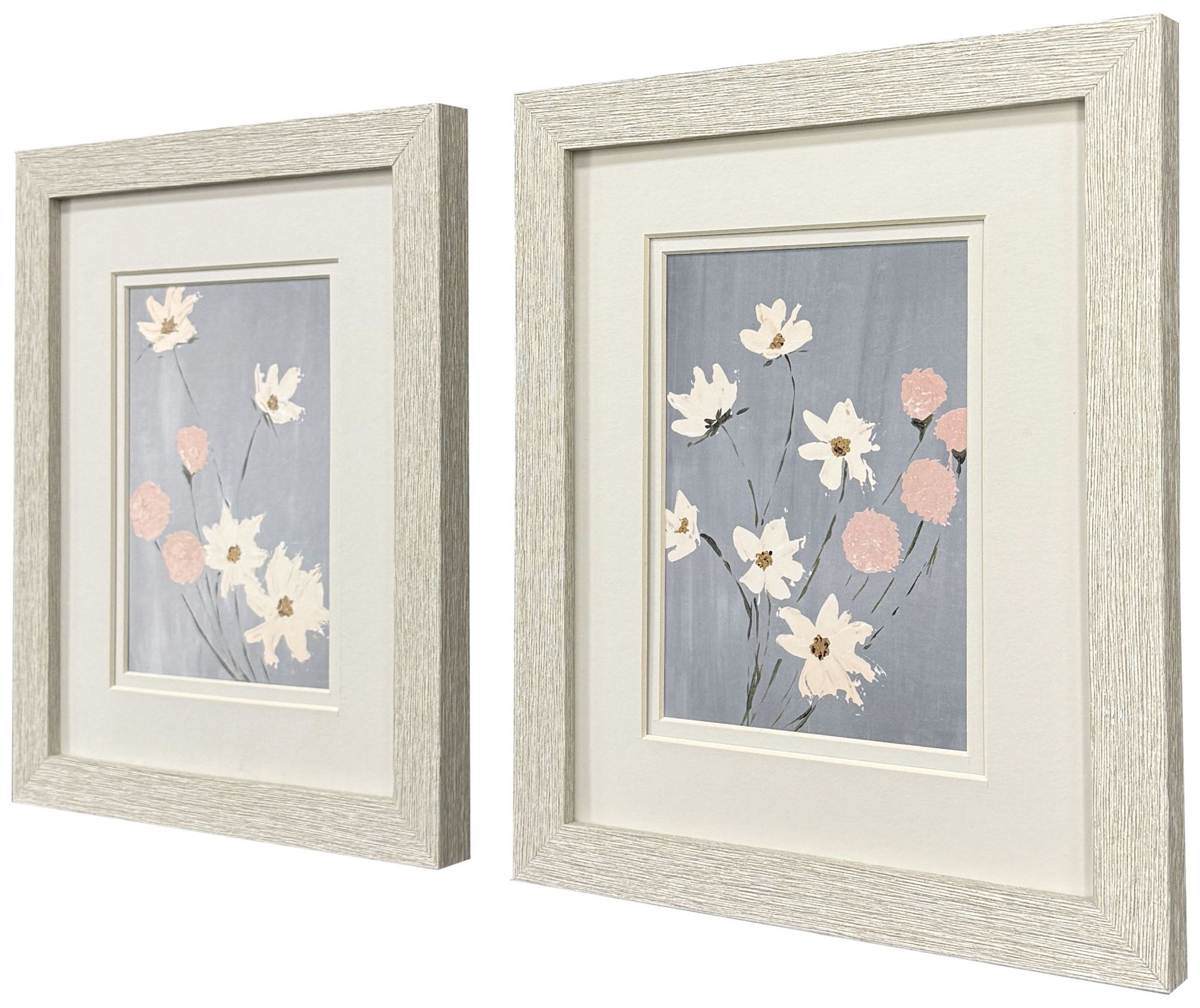 Image 2 Garden Party 9"W x 11"H Modern Framed Art Set of 2 more views