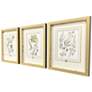 3_Garden Study III 15"W x 18"H Framed Art - Set of 3 more views