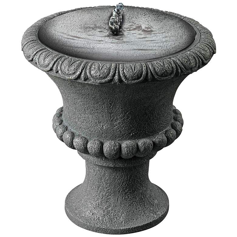 Image 1 Garden Urn Solar Powered Fountain