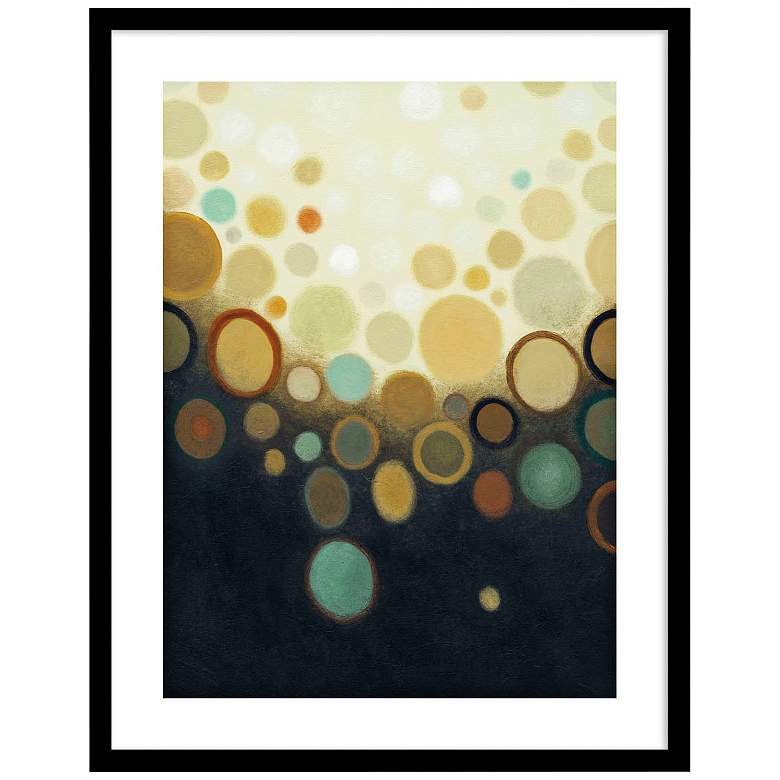 Image 1 Garden Variety Gold I 30 inch High Framed Abstract Wall Art
