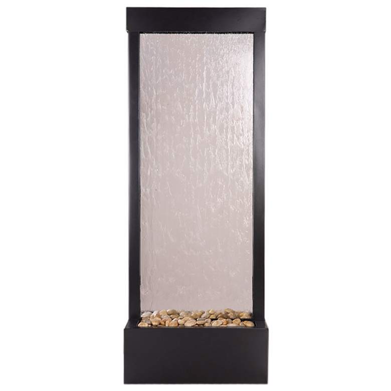 Image 1 Gardenfall Glass-Black Onyx 48 inch High Indoor/Outdoor Fountain