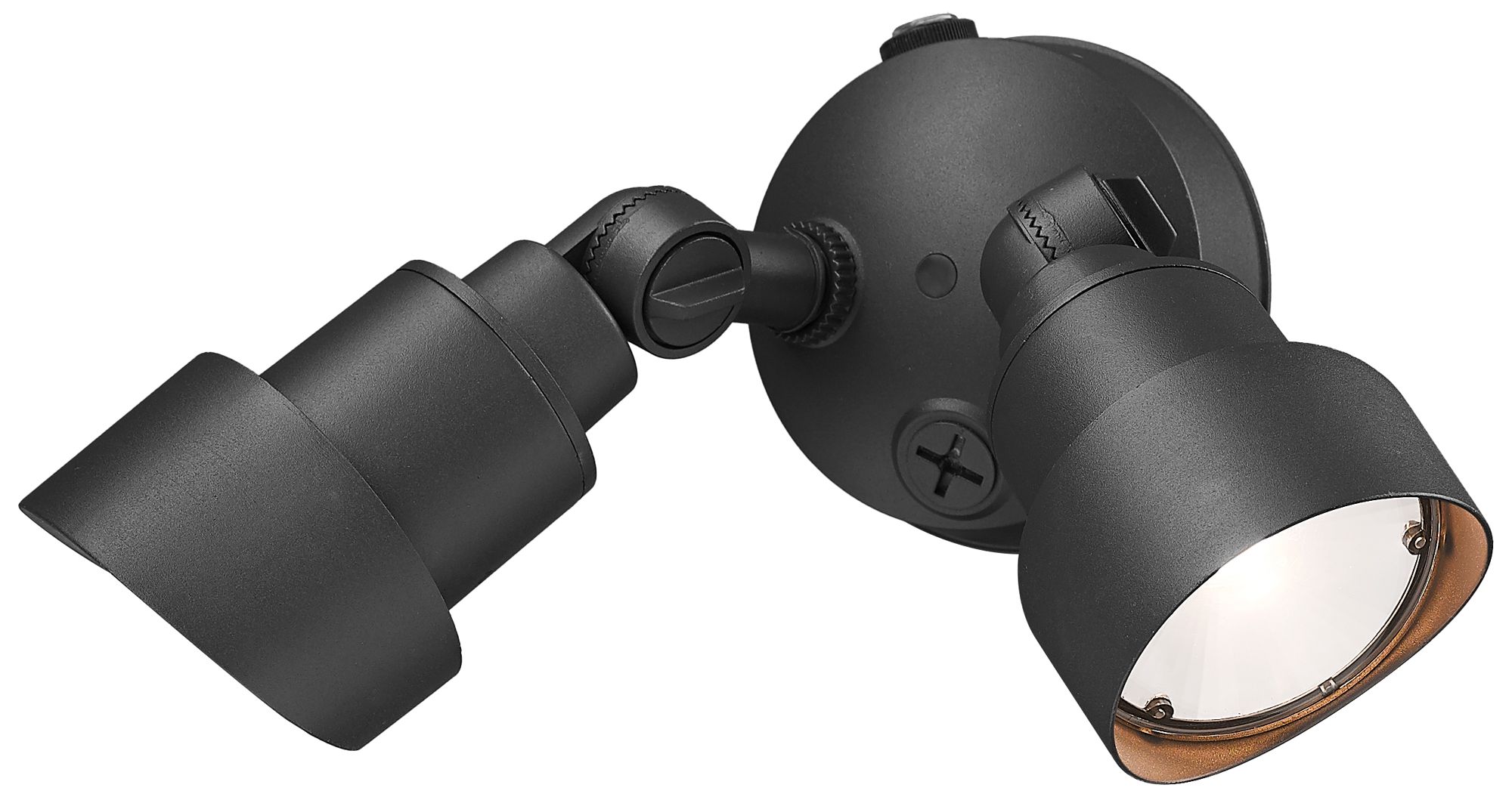 Image 2 Gardie Matte Black 2-Light LED Flood Light more views