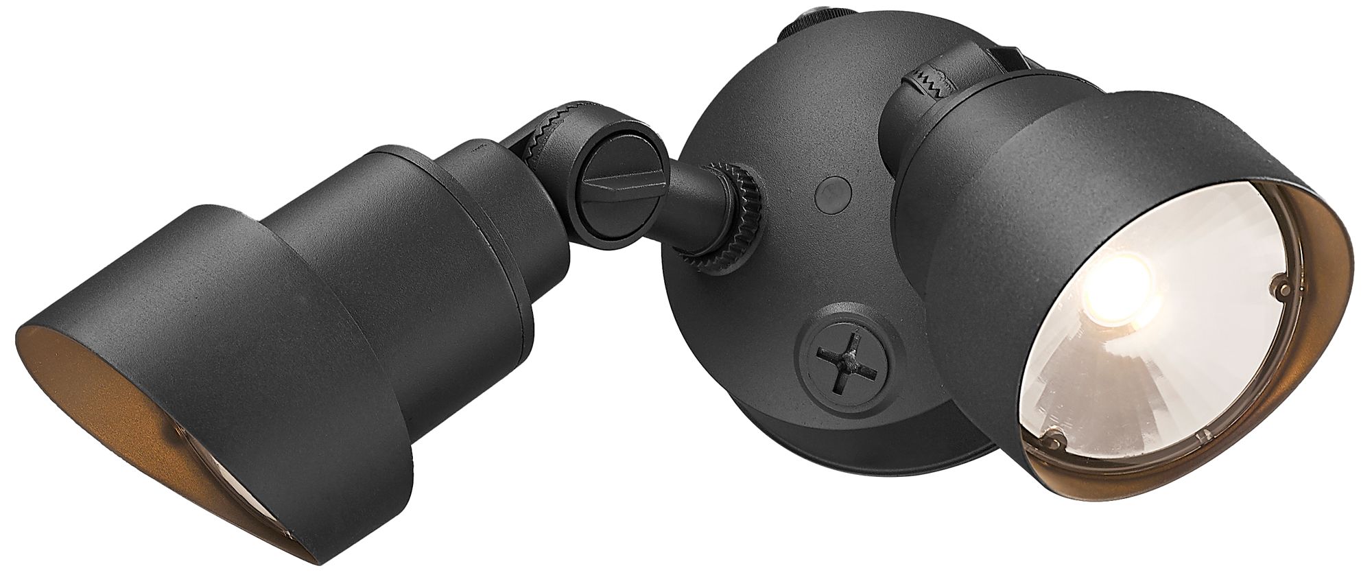 Image 3 Gardie Matte Black 2-Light LED Flood Light more views