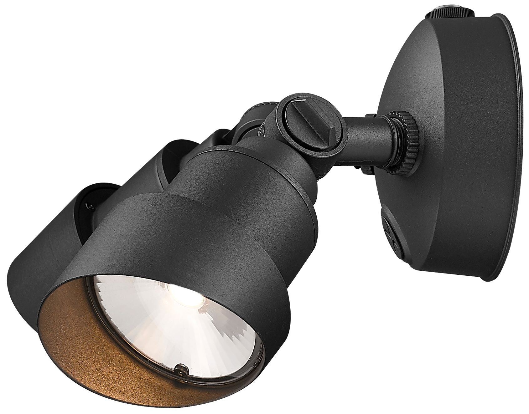 Image 4 Gardie Matte Black 2-Light LED Flood Light more views