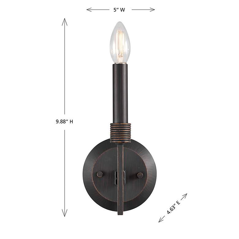 Image 6 Gardner 1-Light Wall Sconce in Champagne Mist more views