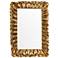 Gardner Gilded Gold 28" x 40" Rectangular Wall Mirror