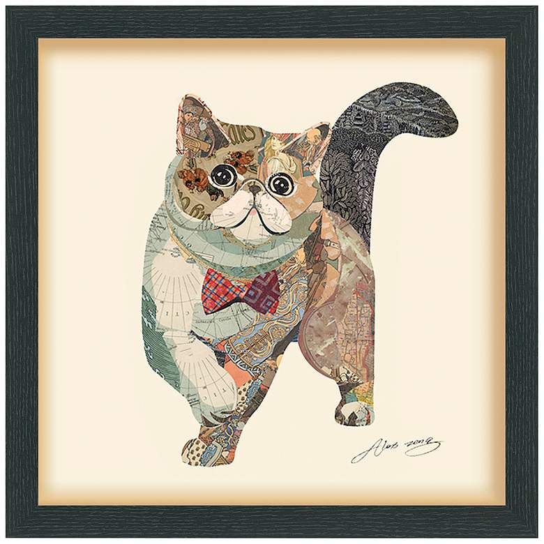 Image 2 Garfield 17" High Dimensional Collage Framed Wall Art