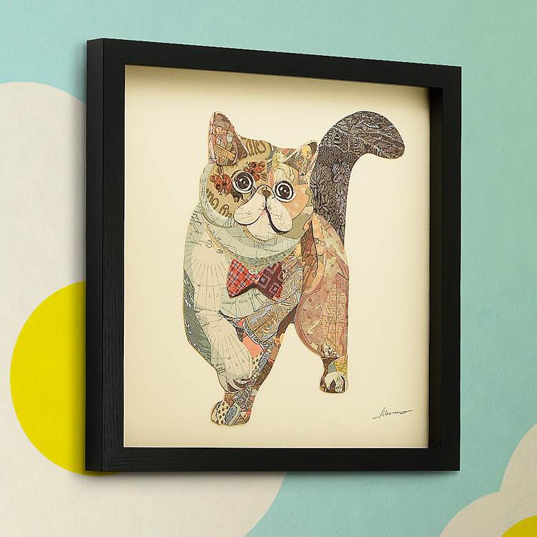 Image 1 Garfield 17" High Dimensional Collage Framed Wall Art