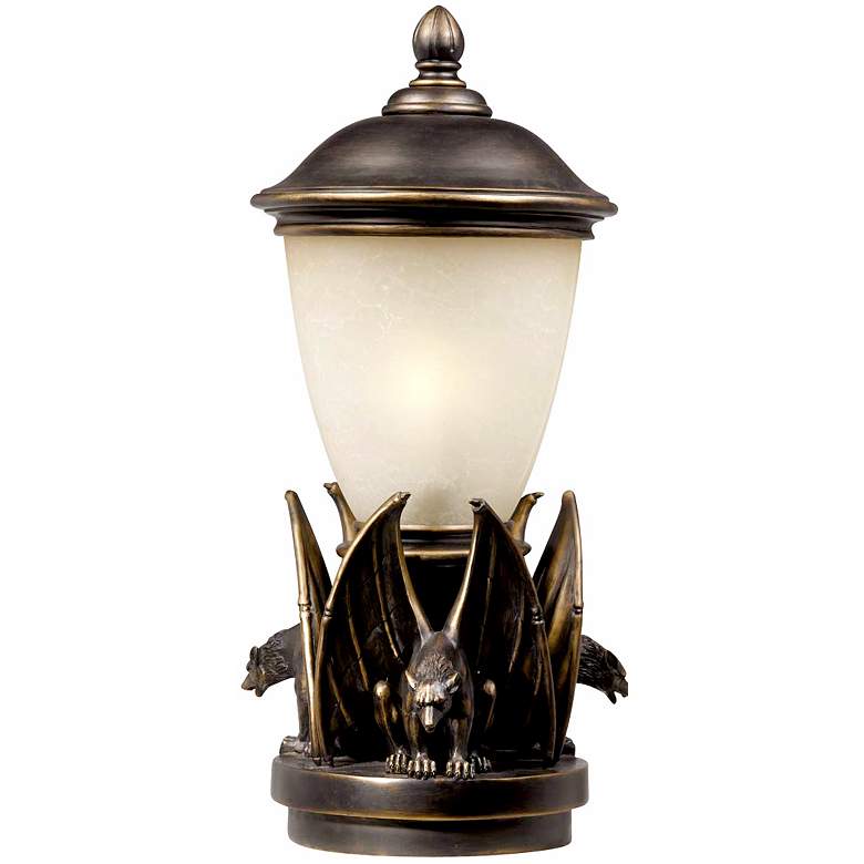 Image 1 Gargoyle Energy Efficient 23" High Outdoor Pier Mount Light