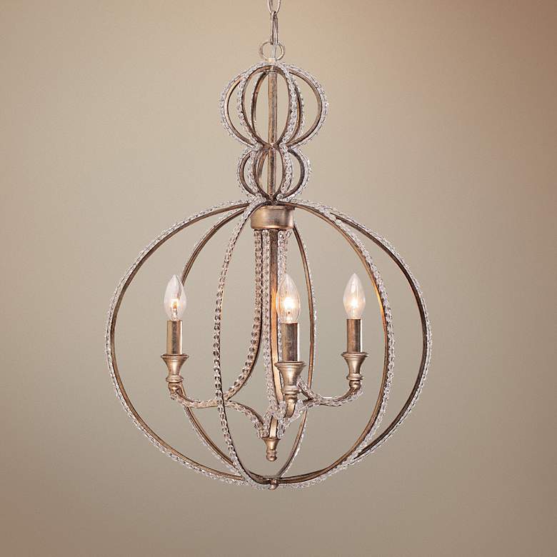Image 1 Garland 18" Wide Twilight Crystal Chandelier
