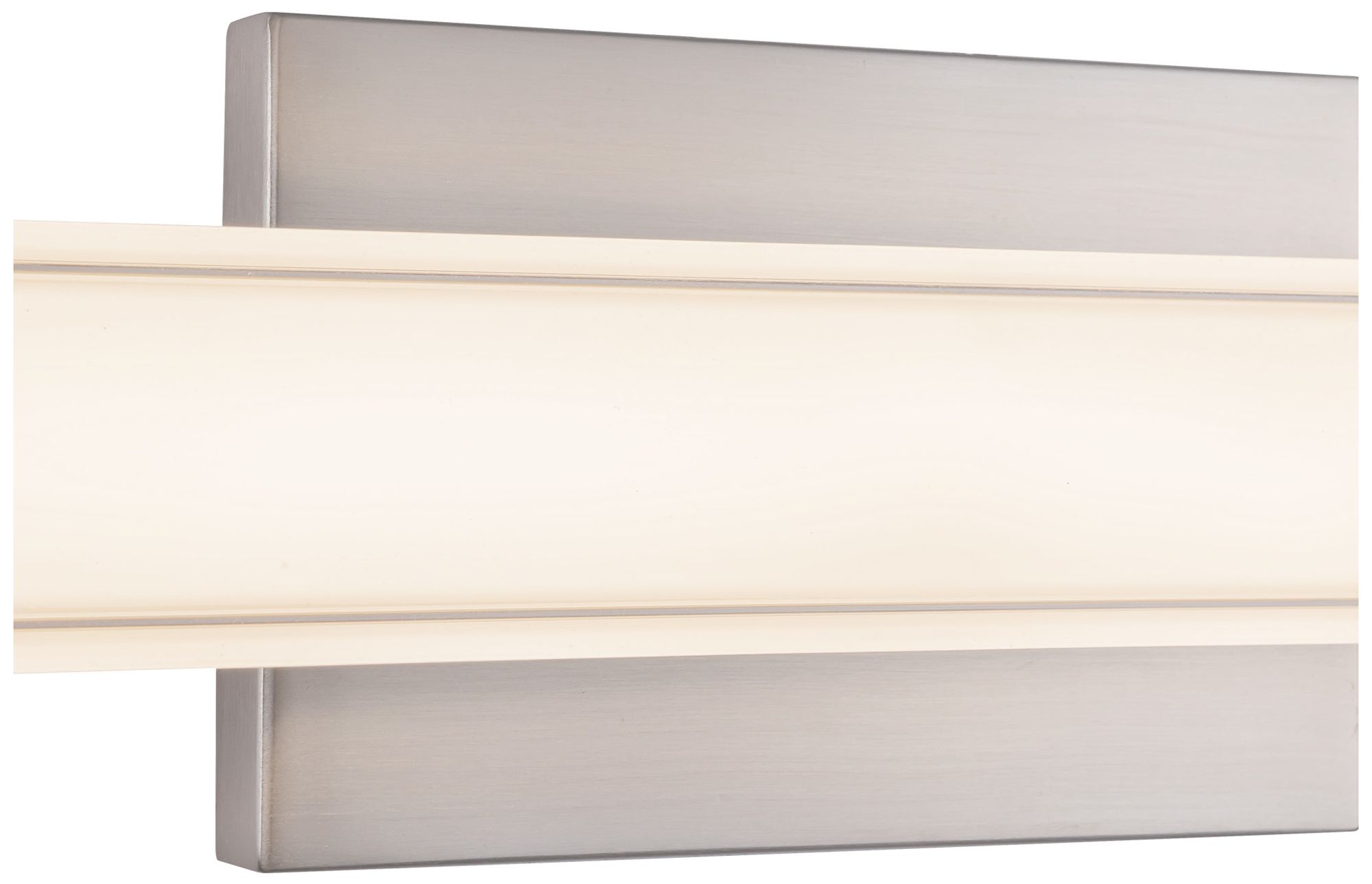 Image 3 Garland 24-in Brushed Nickel dimmable LED Wall/Vanity Light more views
