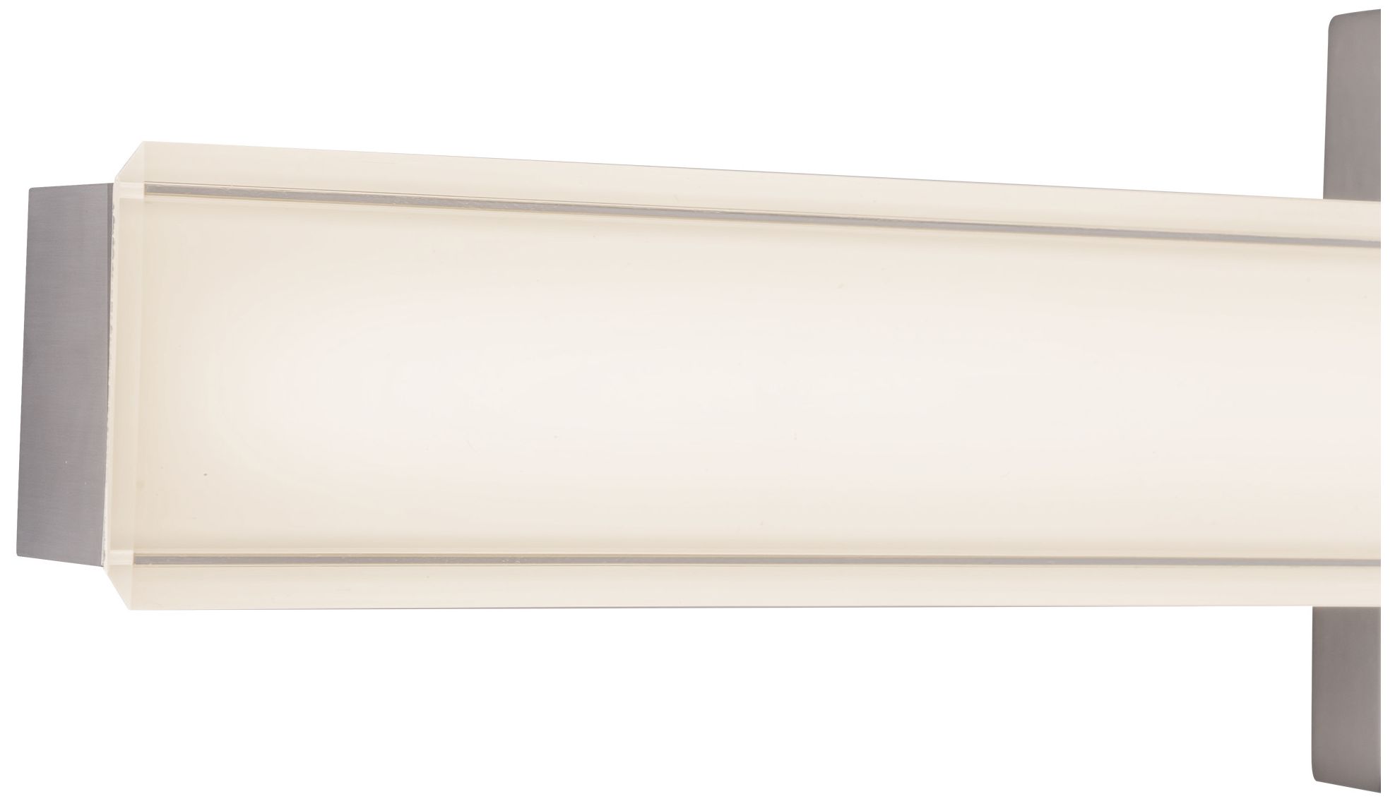Image 4 Garland 24-in Brushed Nickel dimmable LED Wall/Vanity Light more views