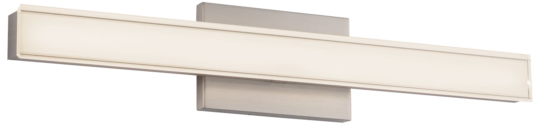 Image 5 Garland 24-in Brushed Nickel dimmable LED Wall/Vanity Light more views