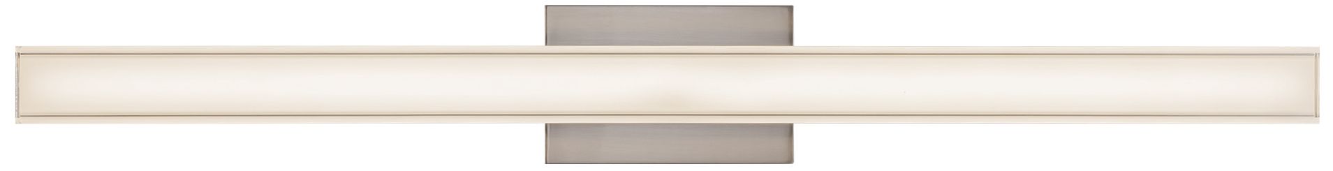 Garland 36-in Brushed Nickel dimmable LED Wall/Vanity Light