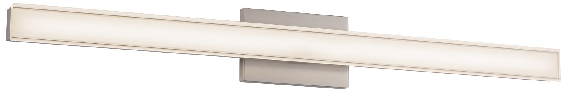 Garland 36-in Brushed Nickel dimmable LED Wall/Vanity Light