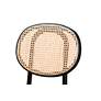 3_Garold Beige Woven Rattan Black Wood Dining Chairs Set of 2 more views