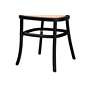 4_Garold Beige Woven Rattan Black Wood Dining Chairs Set of 2 more views