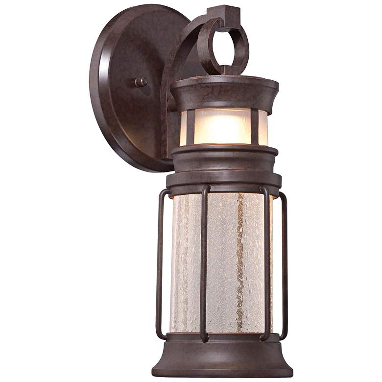 Image 1 Garretson Pointe LED 14 1/2 inchH 2-Glass Outdoor Wall Light