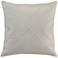 Garro Gray 18" Square Decorative Pillow