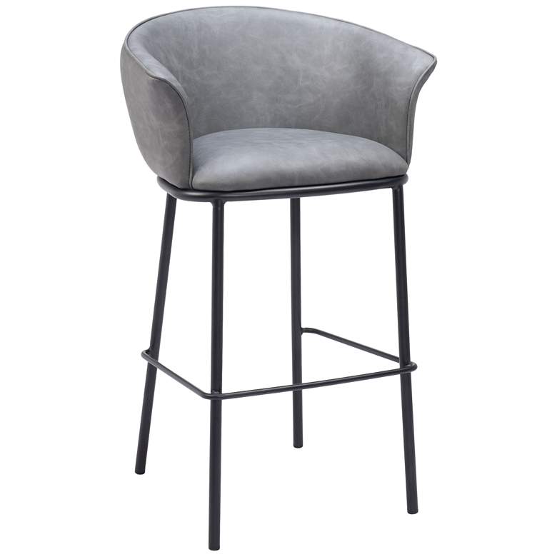 Image 1 Garston Barstool Gray