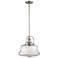 Garvey 1-Light Pendant in Polished Nickel