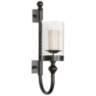 Garvin 27" High Twist Candle Holder Wall Sconce