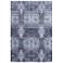 Gaspar Damask Indoor Blue Area Rug 3834F 5'-2" x 7'-2"