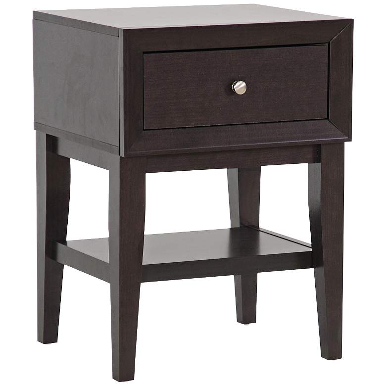 Image 1 Gaston Faux Wood Accent Table Nightstand