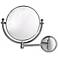Gatco 14 1/4" Wide Chrome Swing Arm Wall Mirror