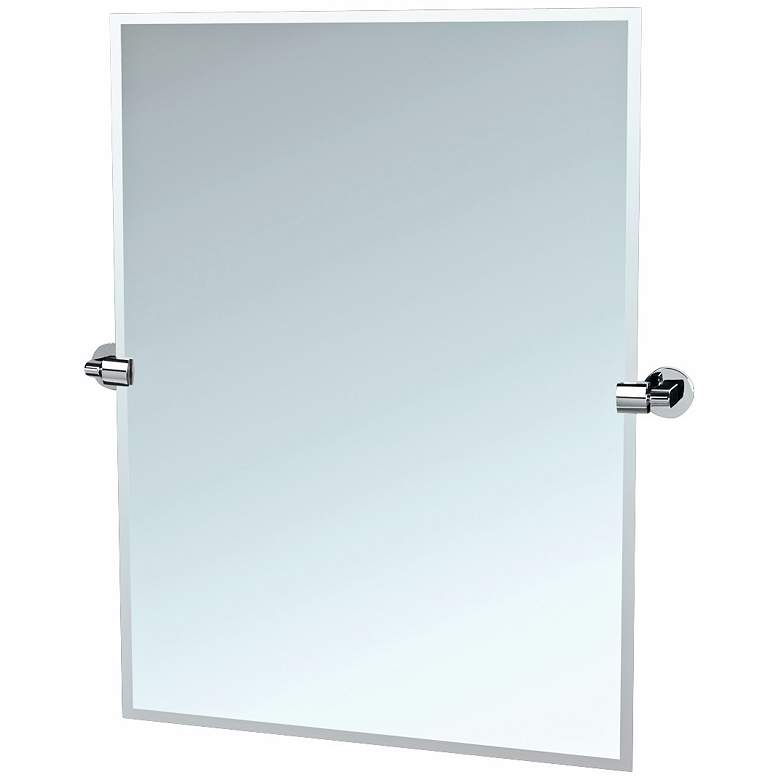 Image 1 Gatco 31 1/2" High Chrome Tilt Zone Wall Mirror