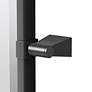 3_Gatco Bleu Matte Black 27 1/2" x 32 1/2" Framed Wall Mirror more views