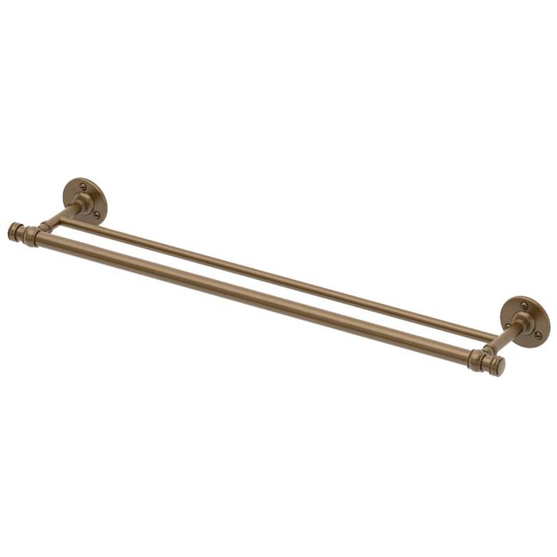 Image 1 Gatco Cafe 24 inch Wide Oil Bronze Double Towel Bar