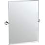 2_Gatco Cafe Chrome 27 1/2" x 31 1/2" Vanity Mirror