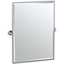 1_Gatco Cafe Chrome 28 1/4" x 32 1/2" Rectangle Vanity Mirror