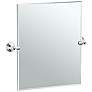 1_Gatco Charlotte Chrome 24 1/4" x 24" Vanity Wall Mirror