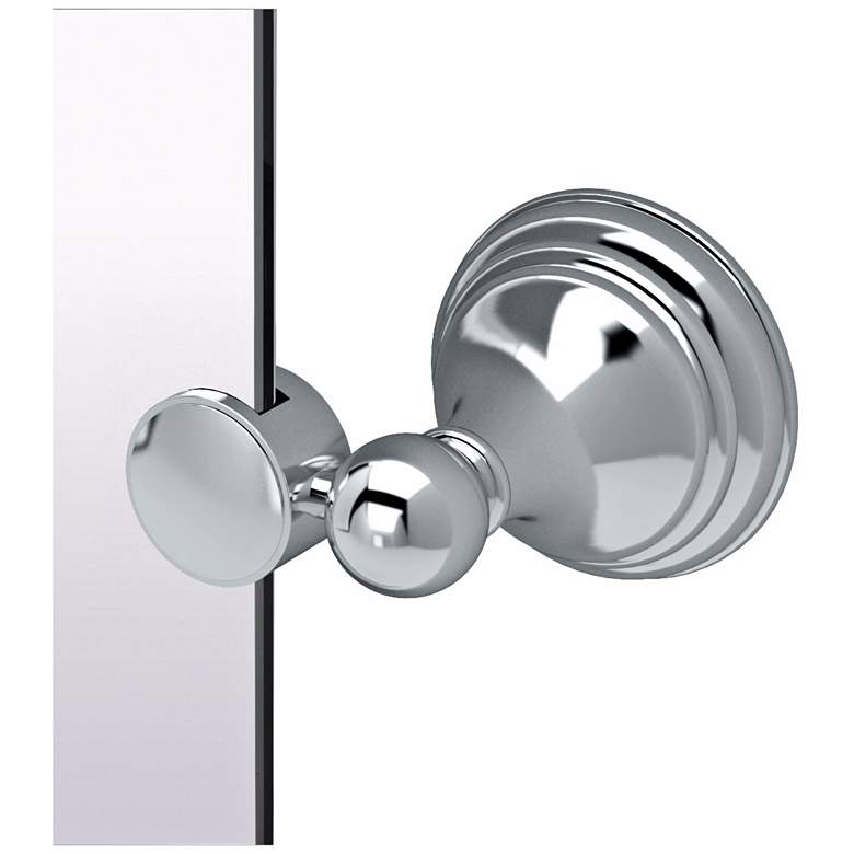 Image 2 Gatco Charlotte Chrome 31 1/2" High Rectangle Wall Mirror more views
