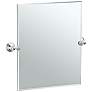1_Gatco Charlotte Satin Nickel 24 1/4" x 24" Vanity Mirror
