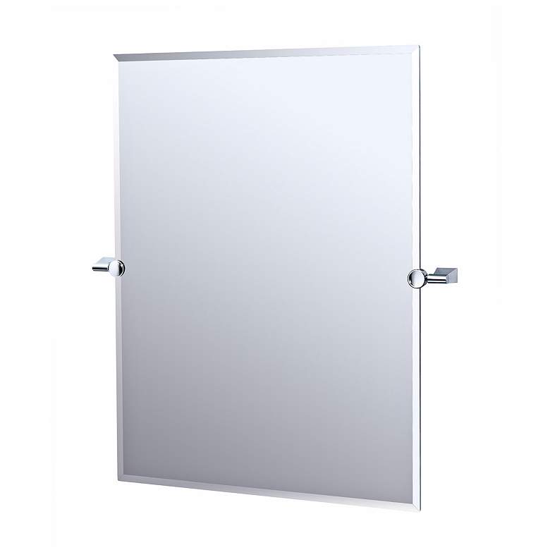 Image 1 Gatco Chrome Bleu 32" High Tilting Wall Mirror