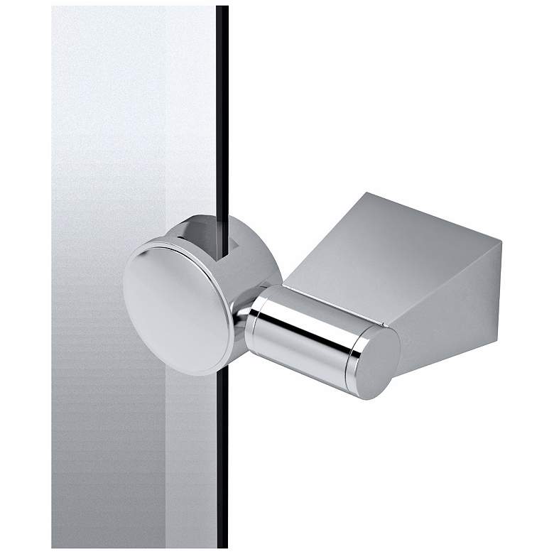 Image 2 Gatco Chrome Bleu 32" High Tilting Wall Mirror more views