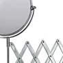 Gatco Chrome Swivel Accordion Wall Mirror