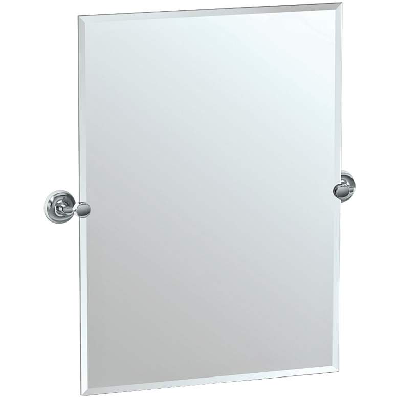 Image 1 Gatco Designer II Chrome 28 1/2" x 31 1/2" Vanity Mirror