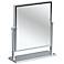 Gatco Elegant Chrome 9 3/4" x 12" Table Mirror
