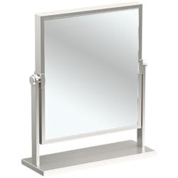 Gatco Elegant Satin Nickel Rectangular Table Mirror