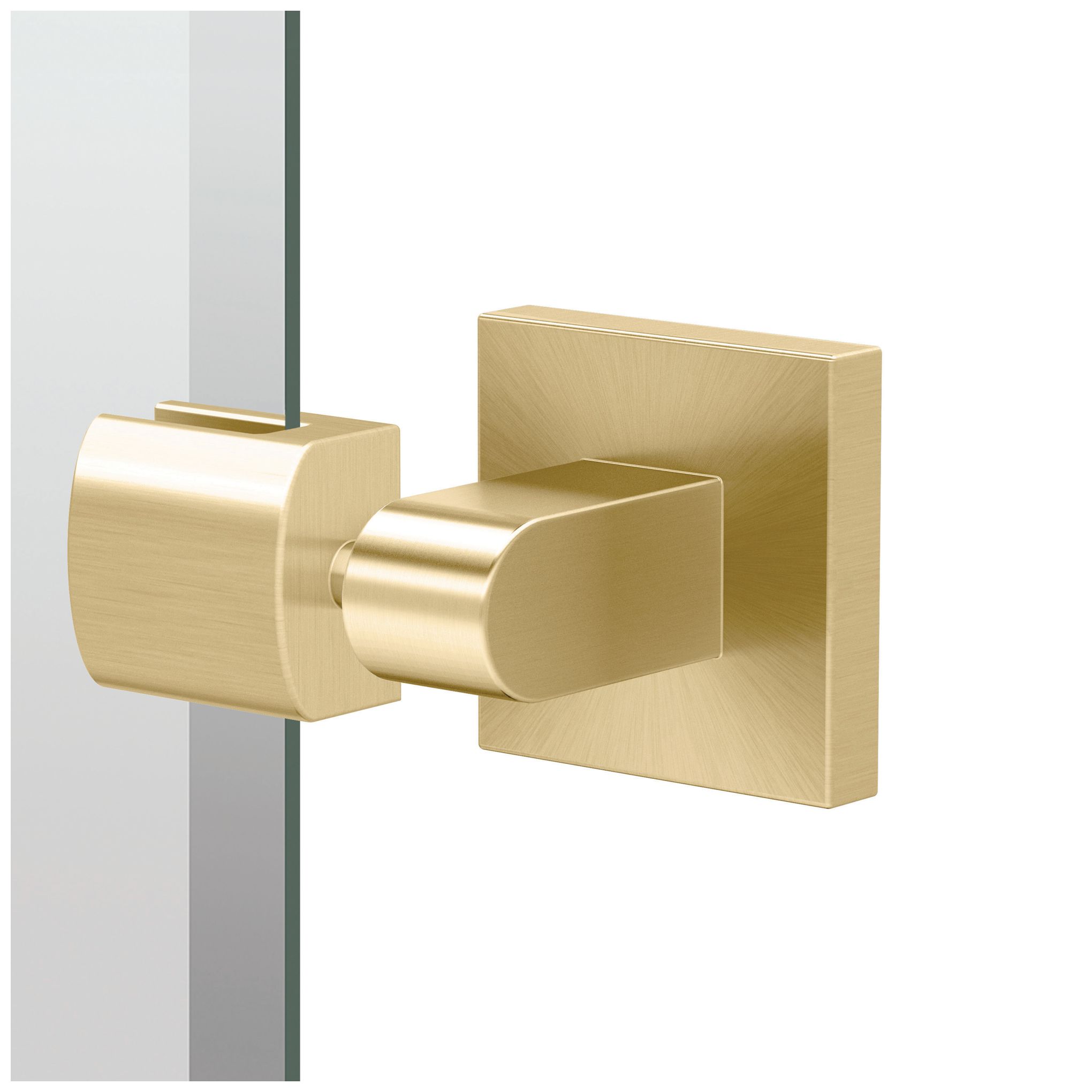 Image 2 Gatco Elevate 31.5"H Frameless Rectangle Mirror, Brushed Brass more views