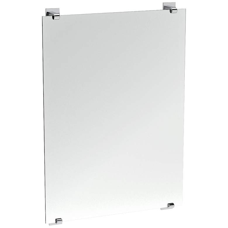 Image 1 Gatco Elevate Chrome 22 inch x 32 inch Frameless Vanity Mirror