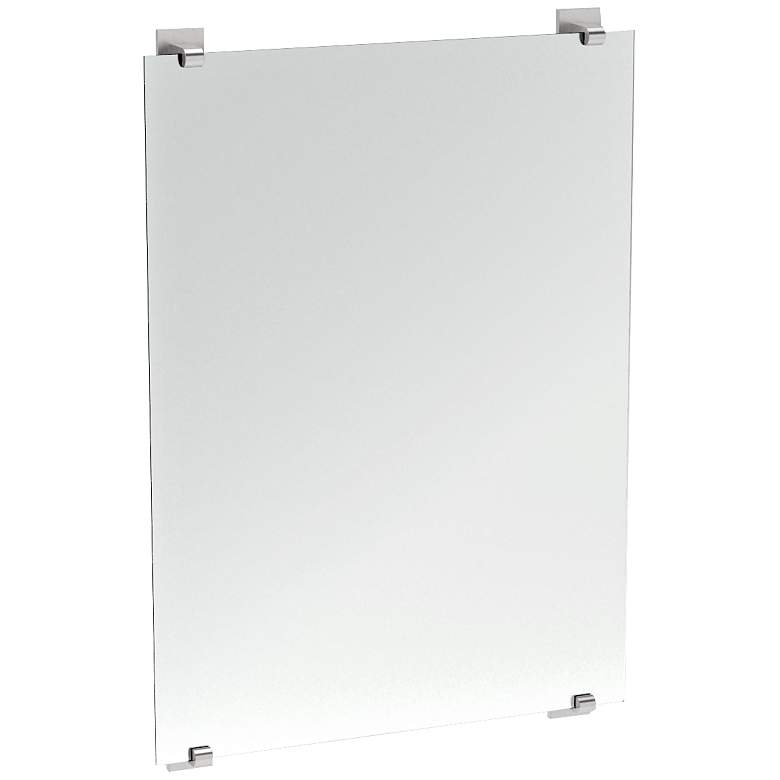 Image 1 Gatco Elevate Satin Nickel 22" x 32" Wall Mirror